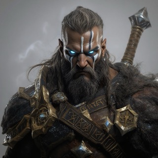 Lord Ragnar AI narrator voice avatar